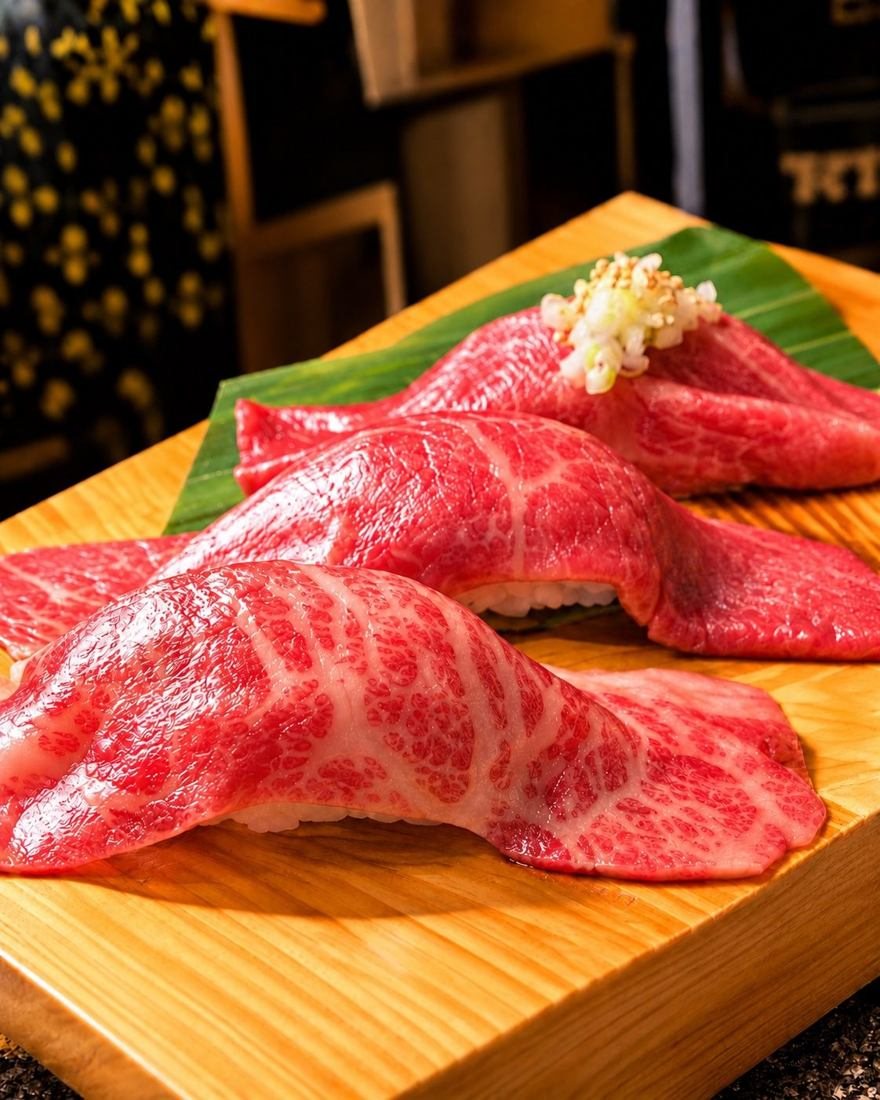 肉寿司3種盛り合わせ